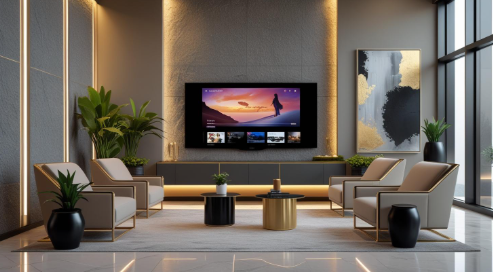 TV Installation Calgary with Neat Finish TV Installation Calgary with Neat Finish